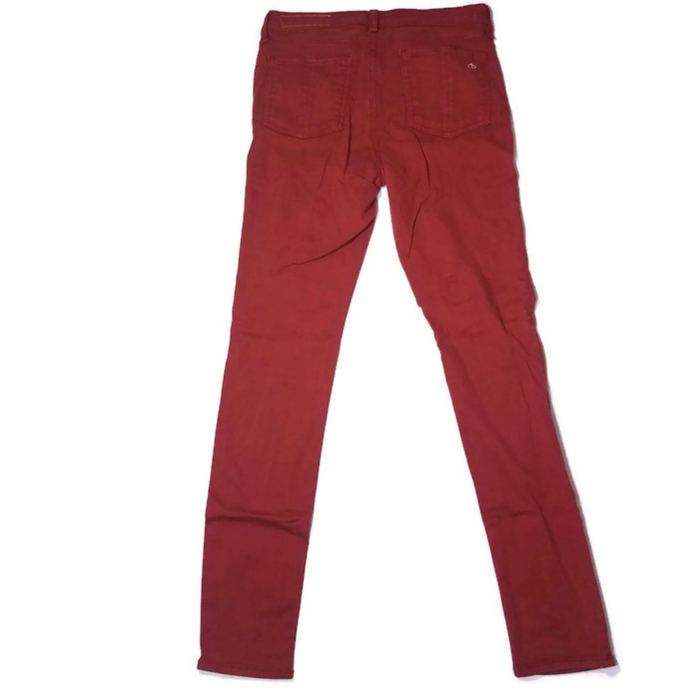 Rag & Bone Skinny Jeans Clay Rust Stretch 29 - Picture 3 of 8